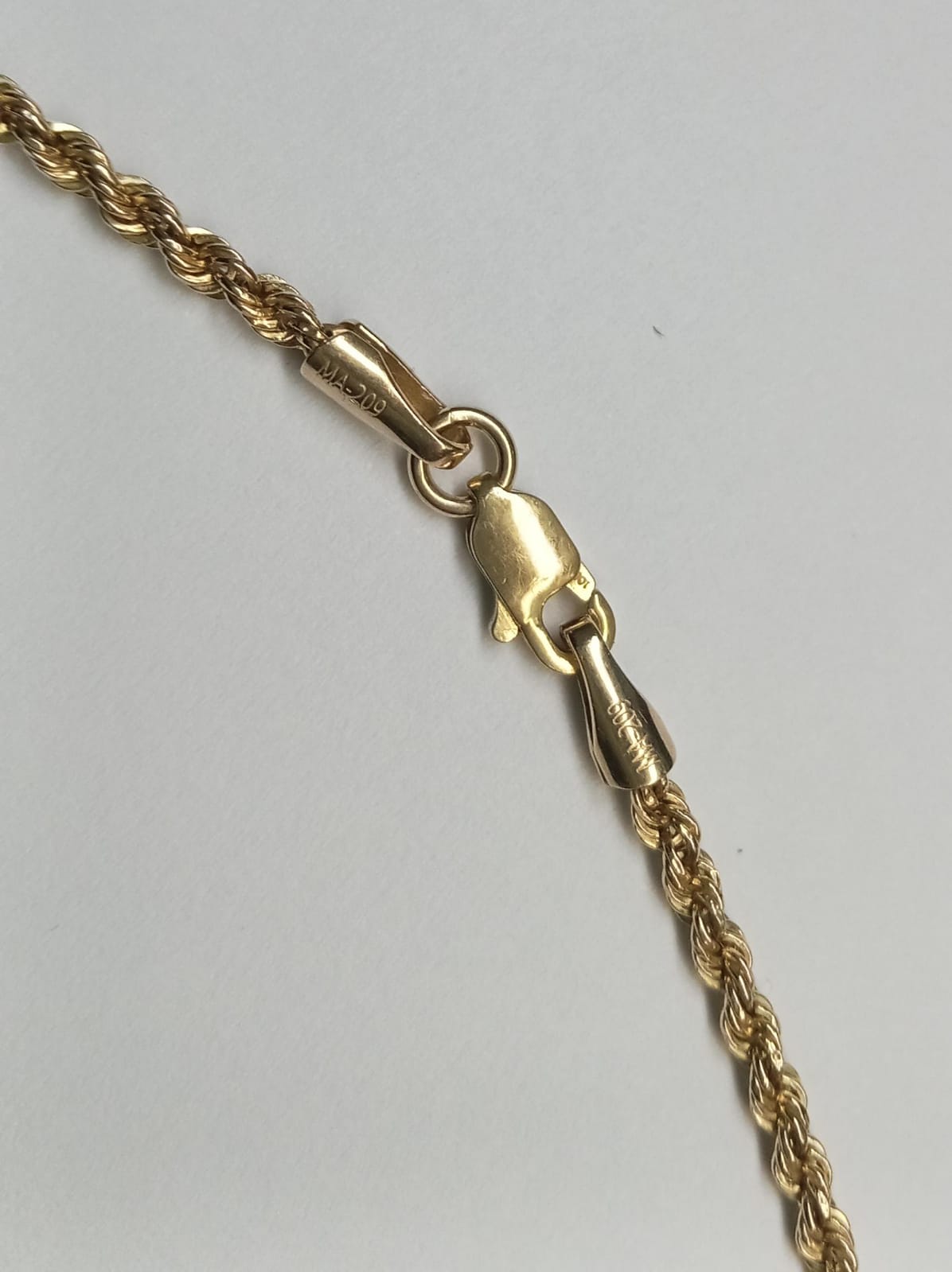 Cadena Torzal en Oro 10K – 2.6g
