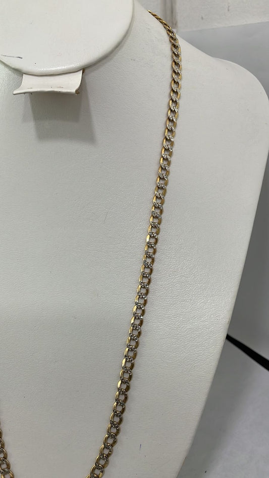 Cadena de Oro 10K para caballero