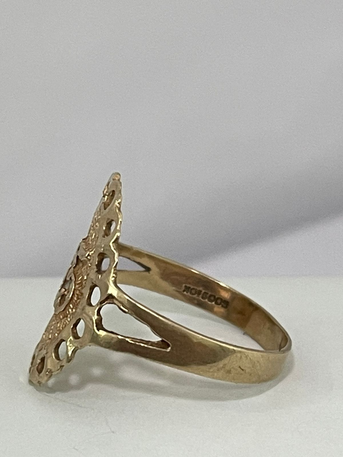 ANILLO XV AÑOS DE ORO 10K