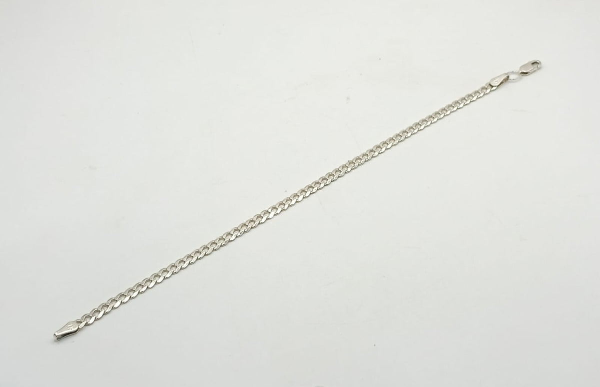 Pulsera eslabon 1x1 PLATA 925 peso 4.5gr