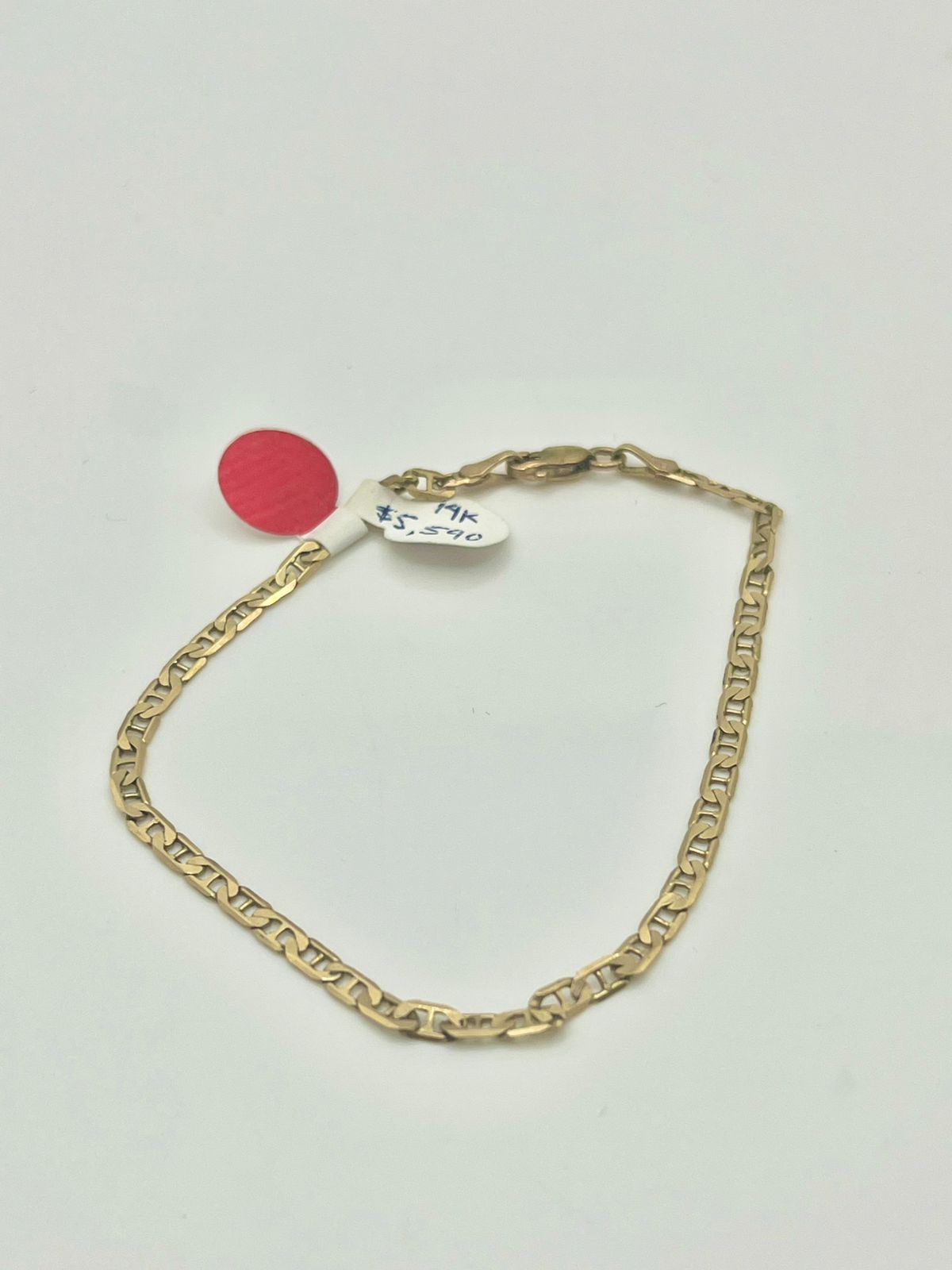 Pulsera de Oro Tejido Escalera — 14k | 2.7gr
