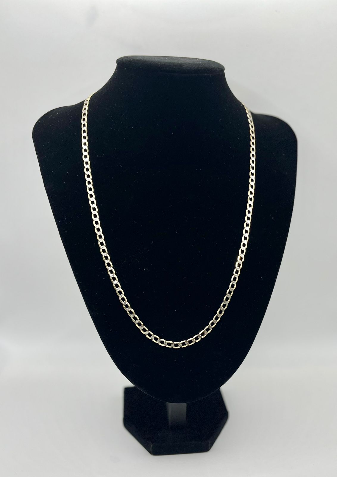 Oro Cadena 10K Peso 13.2 Gramos 29 cm eslabon 1 x 1