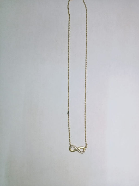 ♾️ Collar con Dije Infinito en Oro 10k – ♾️