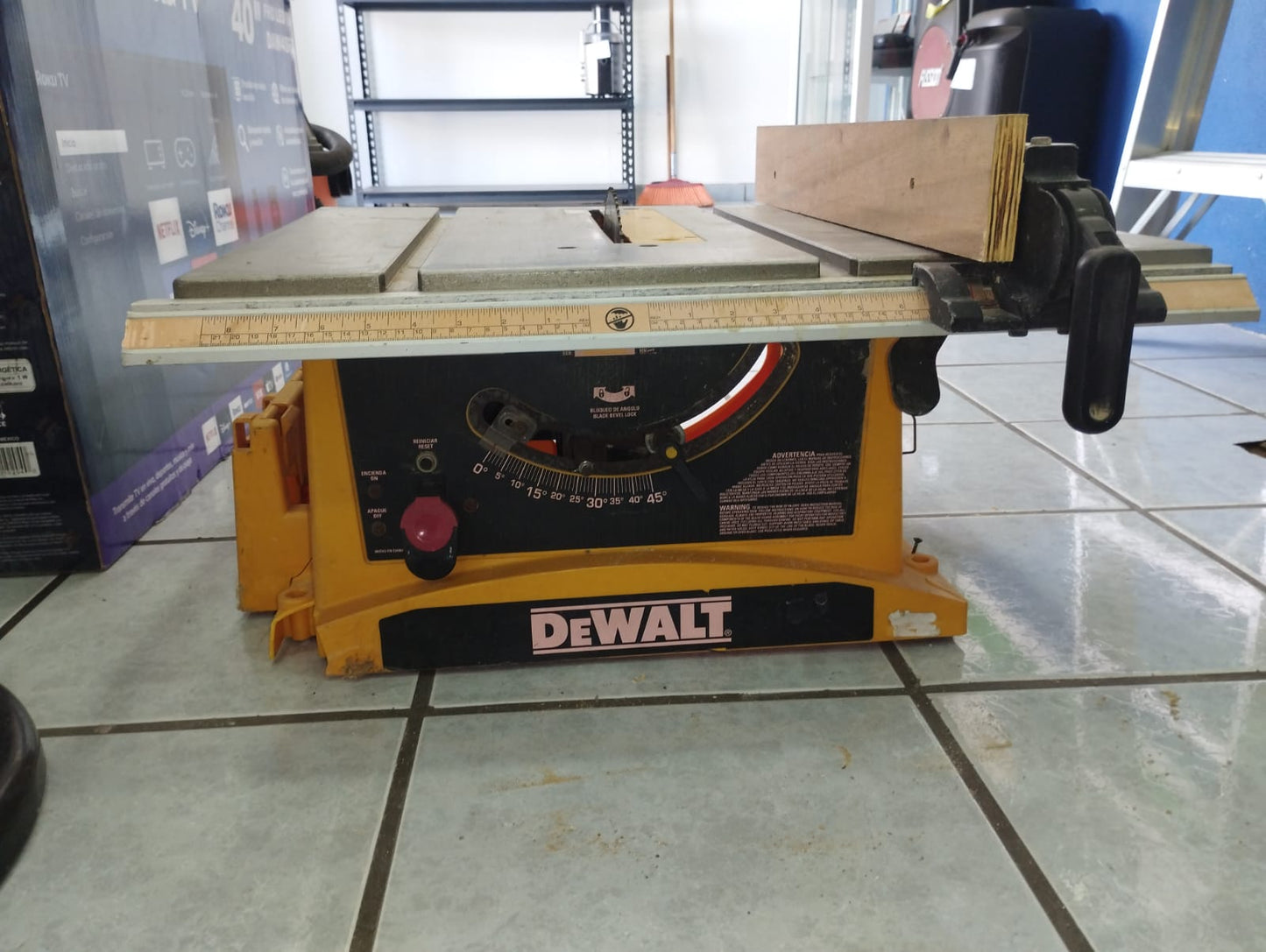 🪚 Sierra de Mesa Dewalt DWE7470 ⚡🔧
