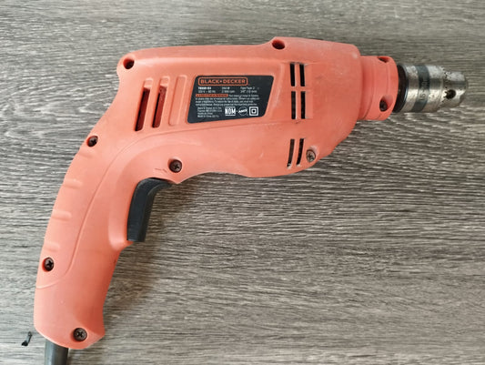 🔧 Taladro Percutor Black+Decker TB550 550W 3/8” (10mm) 🔩