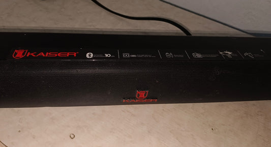 barra de sonido Kaiser ksm-3456, usada