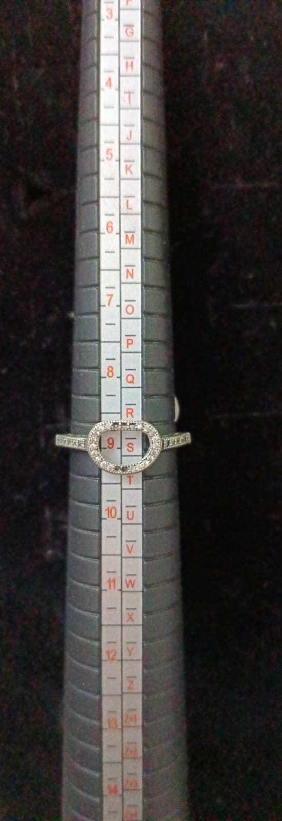 Anillo con corazones PLATA 925 peso 2.4gr, usado