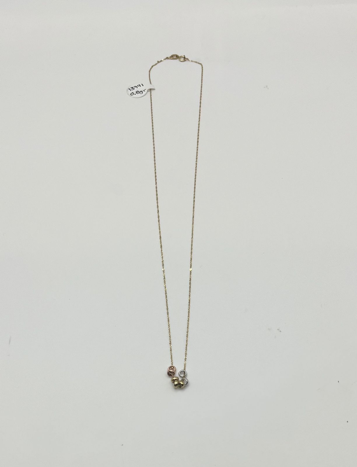 Cadena Oro Dama 10K Peso 0.8 Gramos 22.5 cm