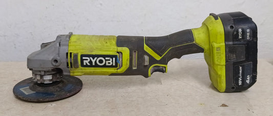 Esmeril Inalambrico RYOBI pcl445 con cargador, usado