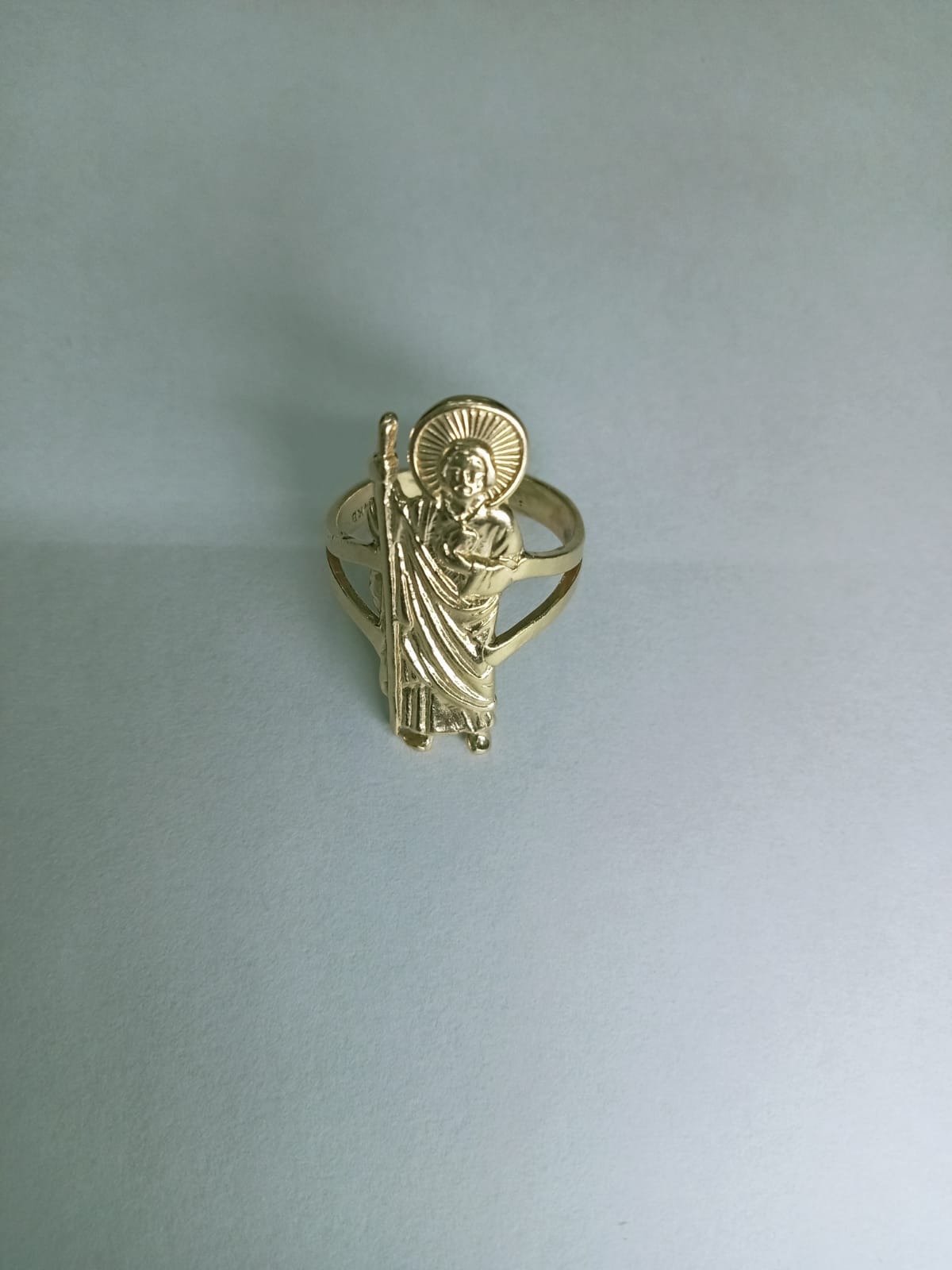 Anillo San Judas 14k – Talla 7.5