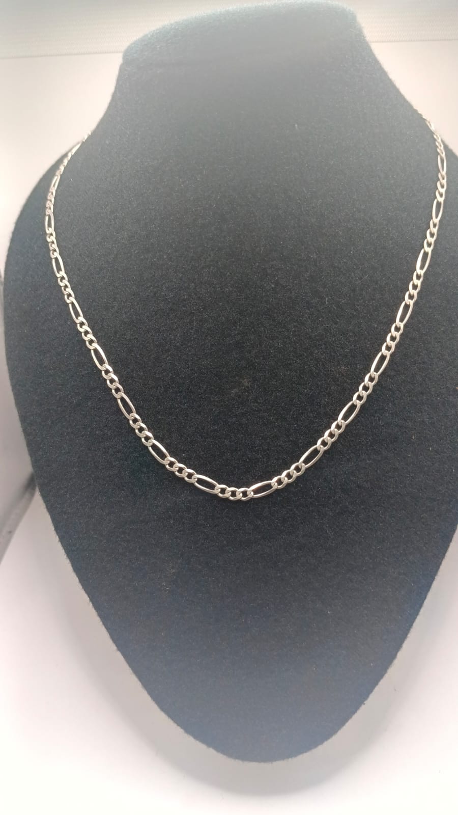 Collar de PLATA 925 eslabon 3x1 peso 9.8gr, nuevo
