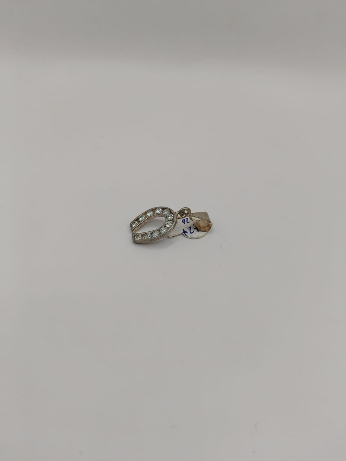 Dije herradura PLATA 925 peso 1.9gr, usado