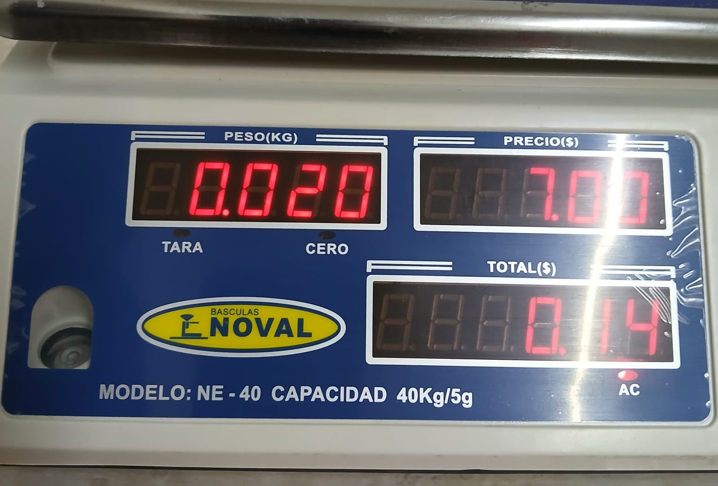 Bascula de Luz Noval, usado