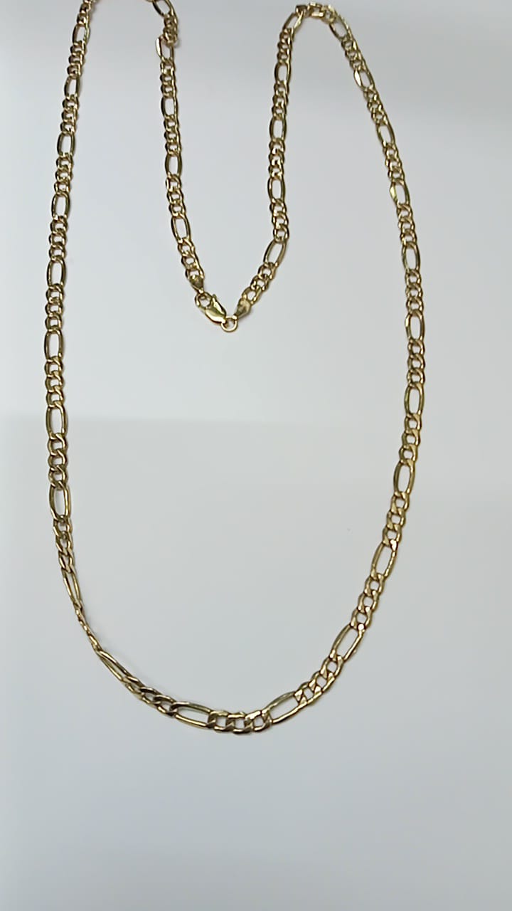 Cadena 3x1 en Oro 10k – 6.1 g / 30 cm