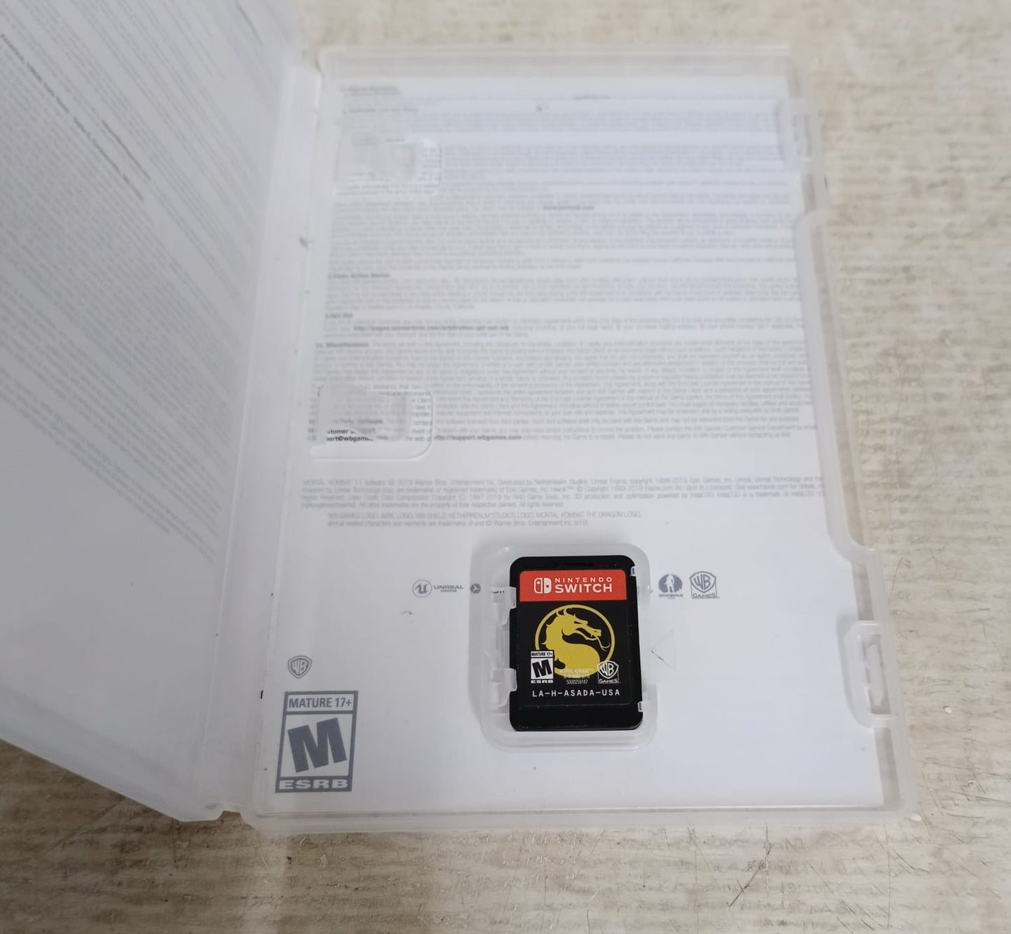 Juego MORTAL 11, usado