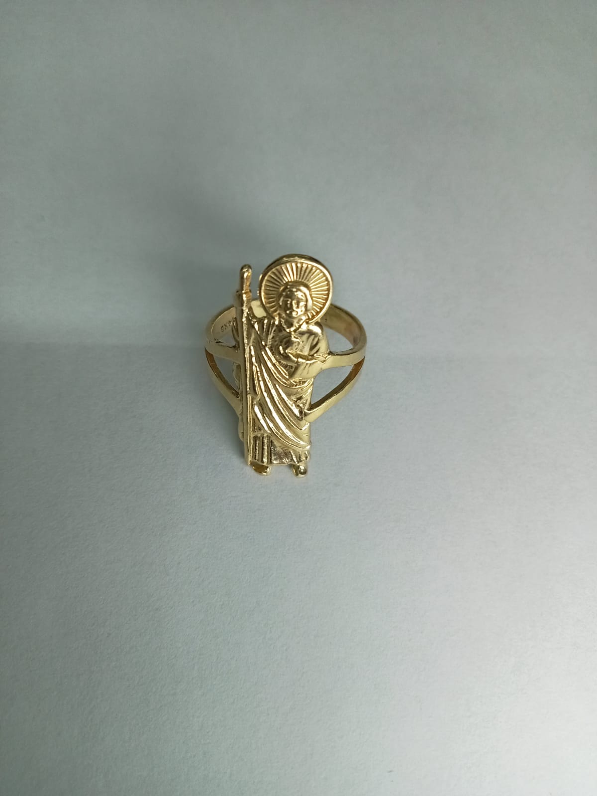 Anillo San Judas 14k – Talla 7.5
