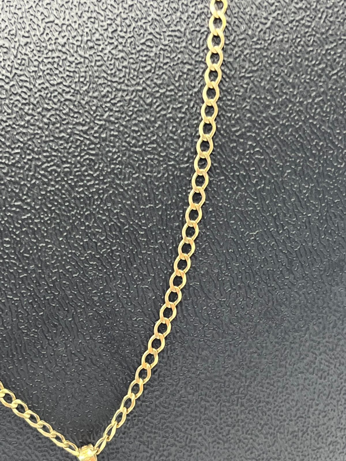 Cadena de oro 1 x 1 sin dije san juditas 10k peso 4.7 grs usada