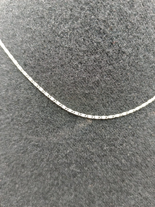 Collar tipo GUSSI PLATA 925 peso 2.5gr 378cm, usado