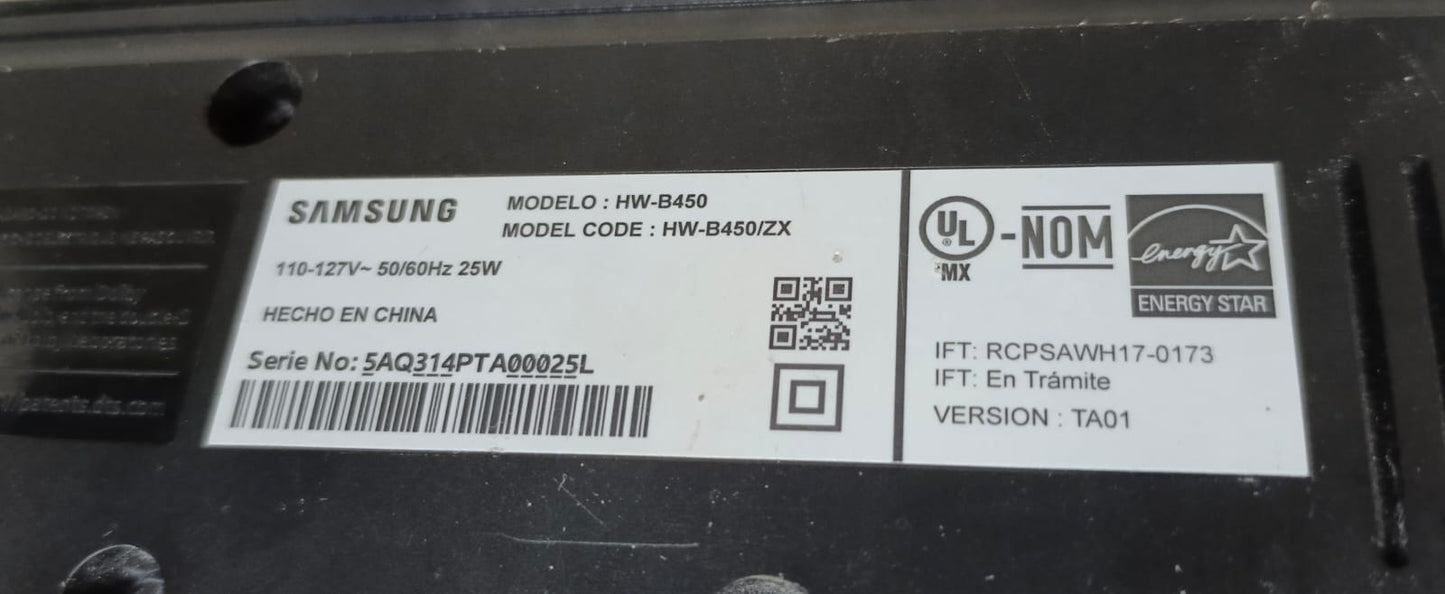 Barra de sonido SAMSUNG soundbar by4, usado