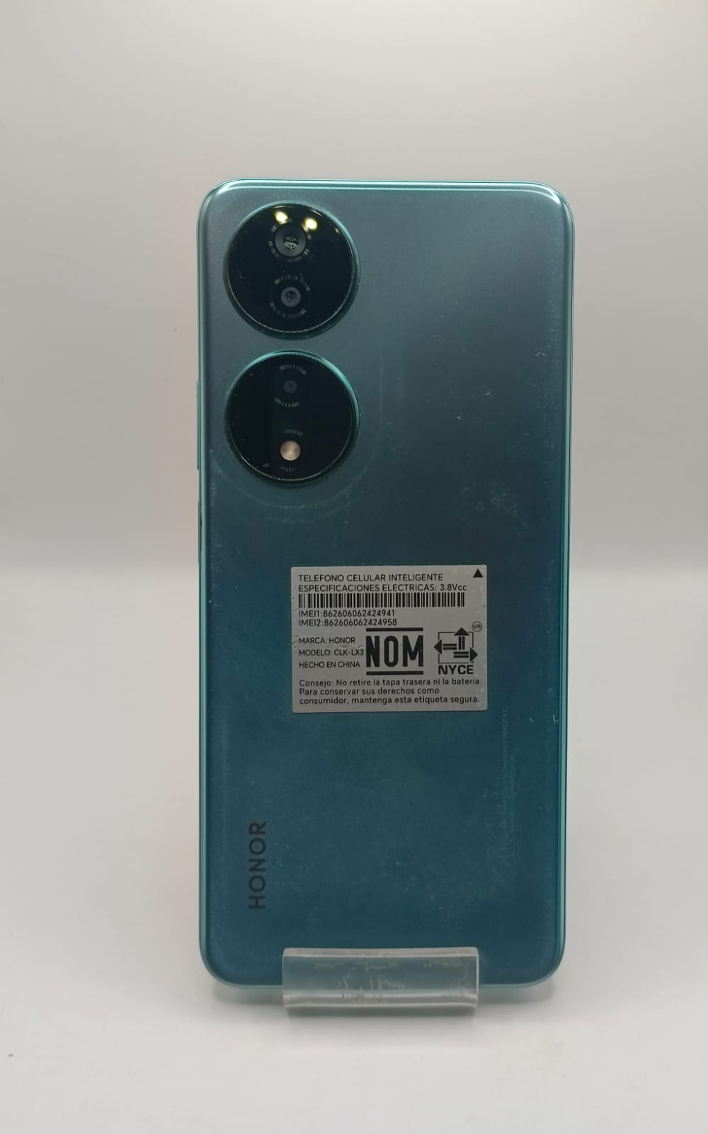 HONOR x7b 256gb 8ram liberado, usado
