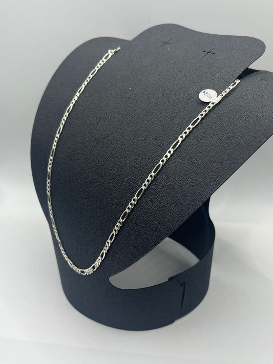 Cadena tejido 3 x 1 de plata .925 11.6gr 27cm