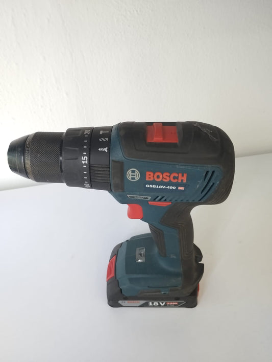 Rotomartillo Inalambrico Bosch 18v Brushless Gsb18v-490 Bols (Usado)