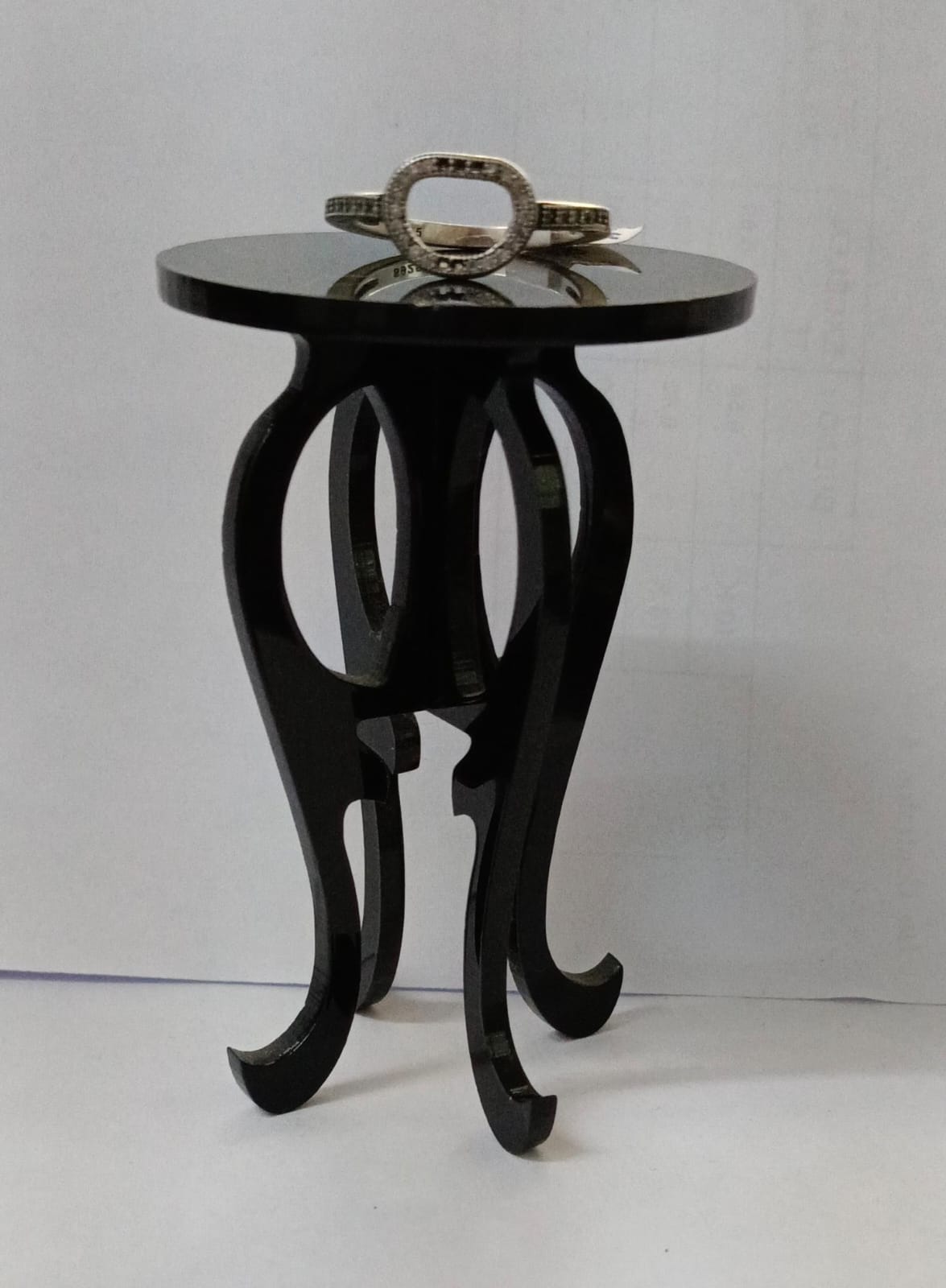 Anillo con corazones PLATA 925 peso 2.4gr, usado