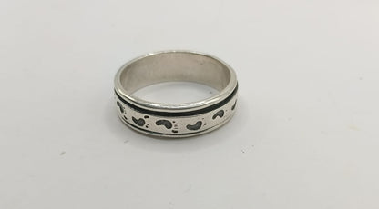 Anillos piesitos PLATA 925 peso 8gr
