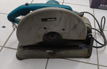 Cortadora de Metal Makita 2414nb con disco 14 pulgadas, uasdo
