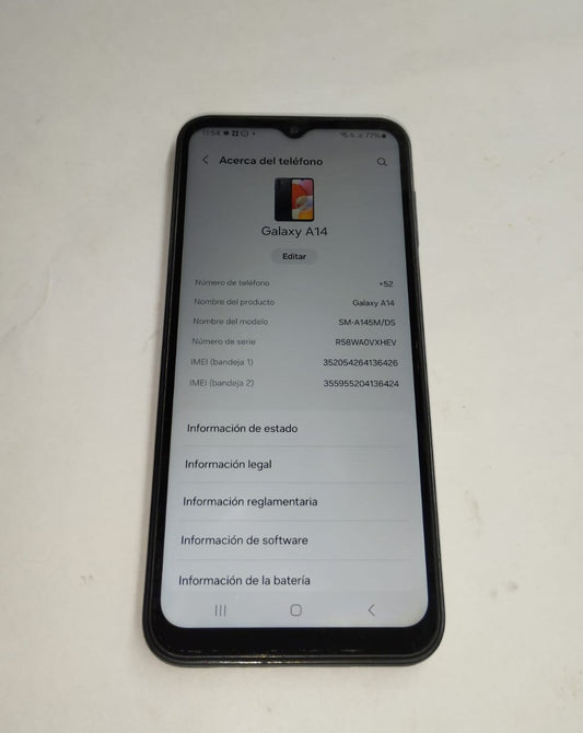 📱 SAMSUNG GALAXY A14 – 128 GB / 4 GB RAM 🔥 LIBERADO