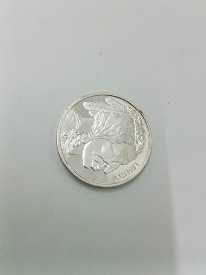 Moneda de Plata Buffalo Indio Americana .999