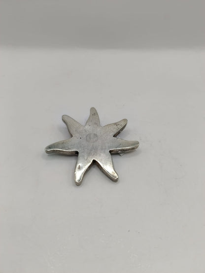 Dije de estrella PLATA  peso 19gr, usado