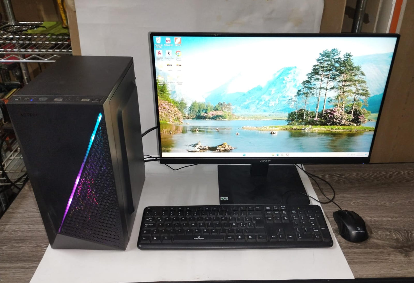 🖥️ PC GAMER – 1TB / 8GB RAM / AMD RYZEN 3 3200G (3.60GHz) ⚡