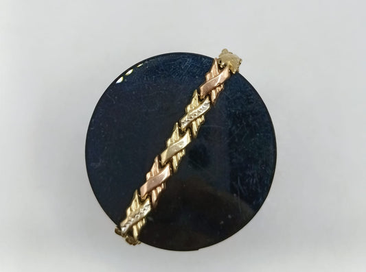 Pulsera paloma ORO 14k peso 5.8gr, usado