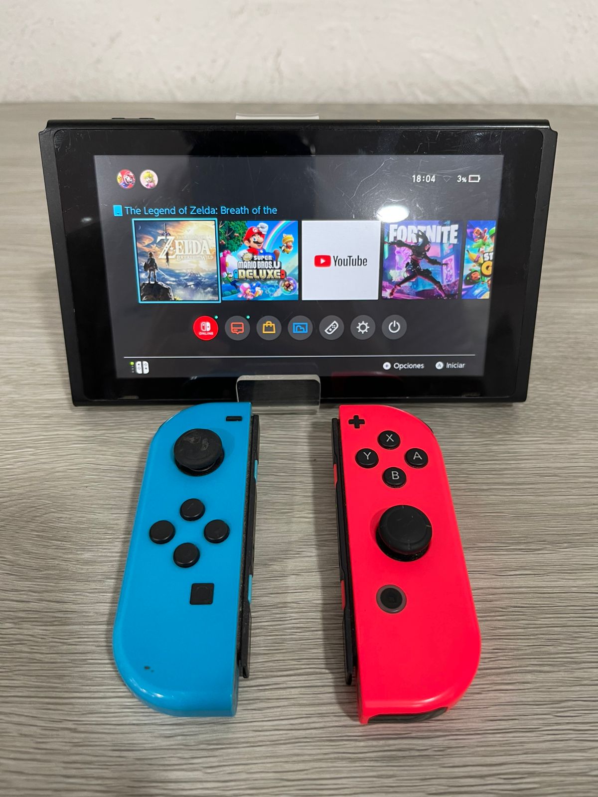 Consola Nintendo Switch (Neon Blue / Neon Red)
