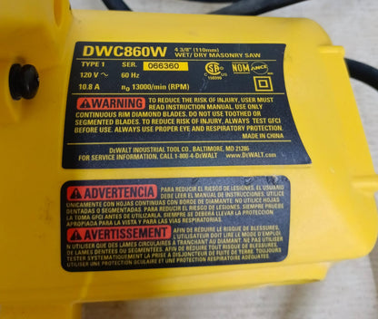 Sierra Circular DEWALT dwc8688d, usado