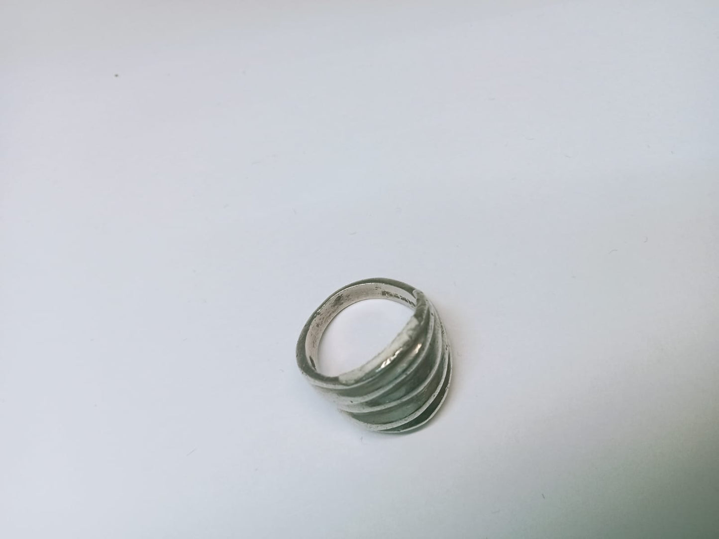 Anillo Moderno de Plata – Talla 6