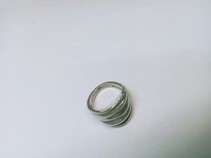 Anillo Moderno de Plata – Talla 6