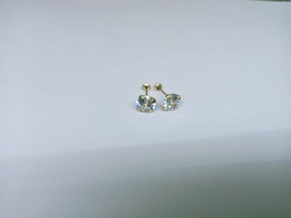 ✨ Broqueles de Oro 10K – Brillo Sutil, Elegancia Eterna