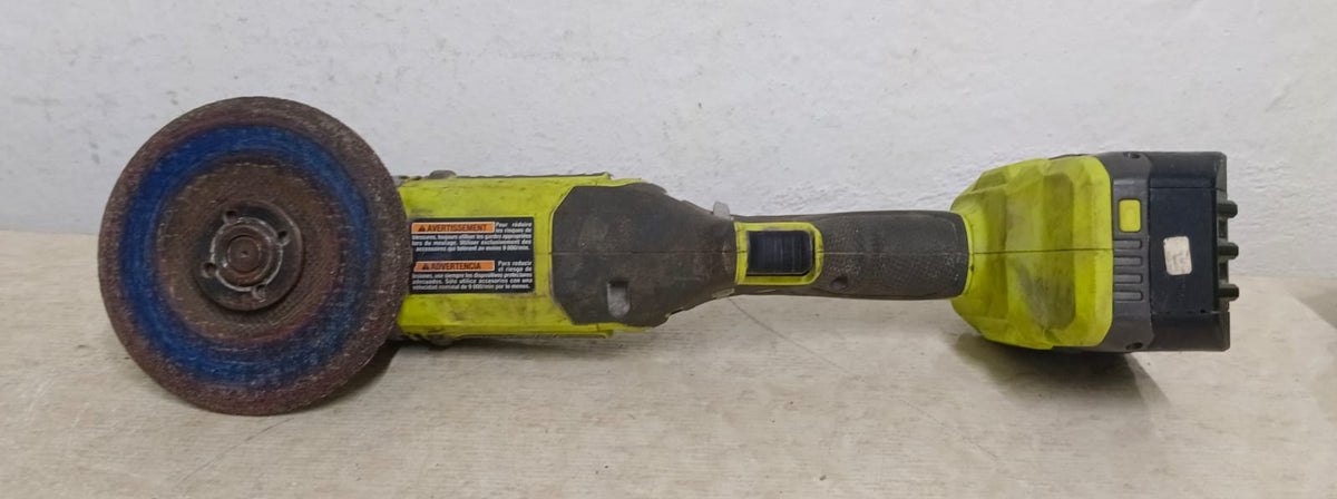Esmeril Inalambrico RYOBI pcl445 con cargador, usado