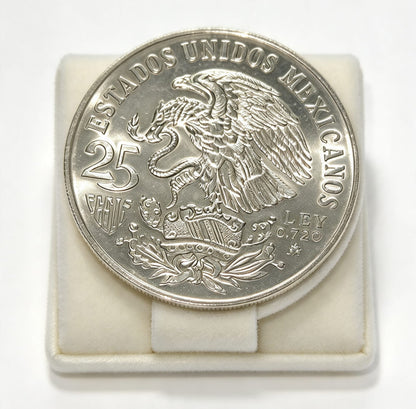 plata moneda olimpica ley .720 22.5g año 1968 USADA