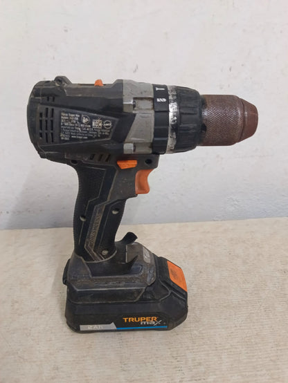 Taladro inalambrico TRUPER max-20 con cargador, usado
