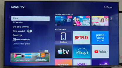 SMART TV HKPRO DE 43" PULGADAS