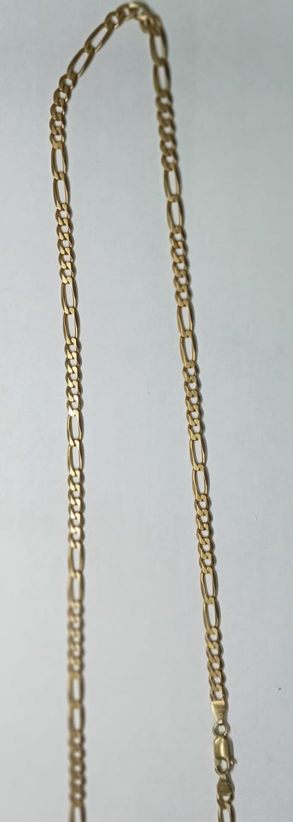 💎 Cadena Cartier Planchada en Oro 14k – Estilo Sofisticado con Brillo y Presencia 💎