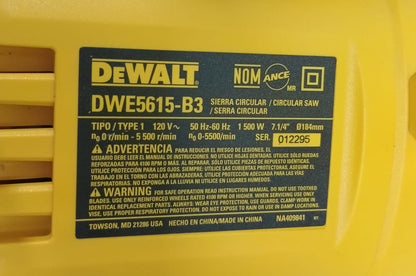 Sierra circular DEWALT, usado