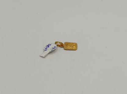 medalla religioso ORO 14k peso .8gr usado