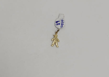 Dije de niño ORO 14K peso .9gr, usado