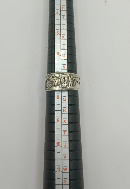 Anillo de la suerte PLATA 925 peso 3.6gr, usado