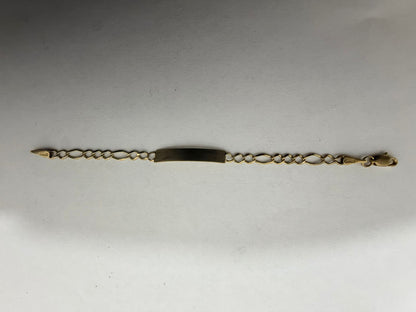 ESCLAVA PARA BEBE EN ORO DE 10K 2.2 GR 13 CM