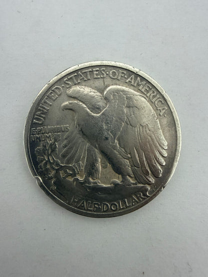 MONEDA DE PLATA MEDIO DOLAR .900 🔹 Walking Liberty Half Dollar